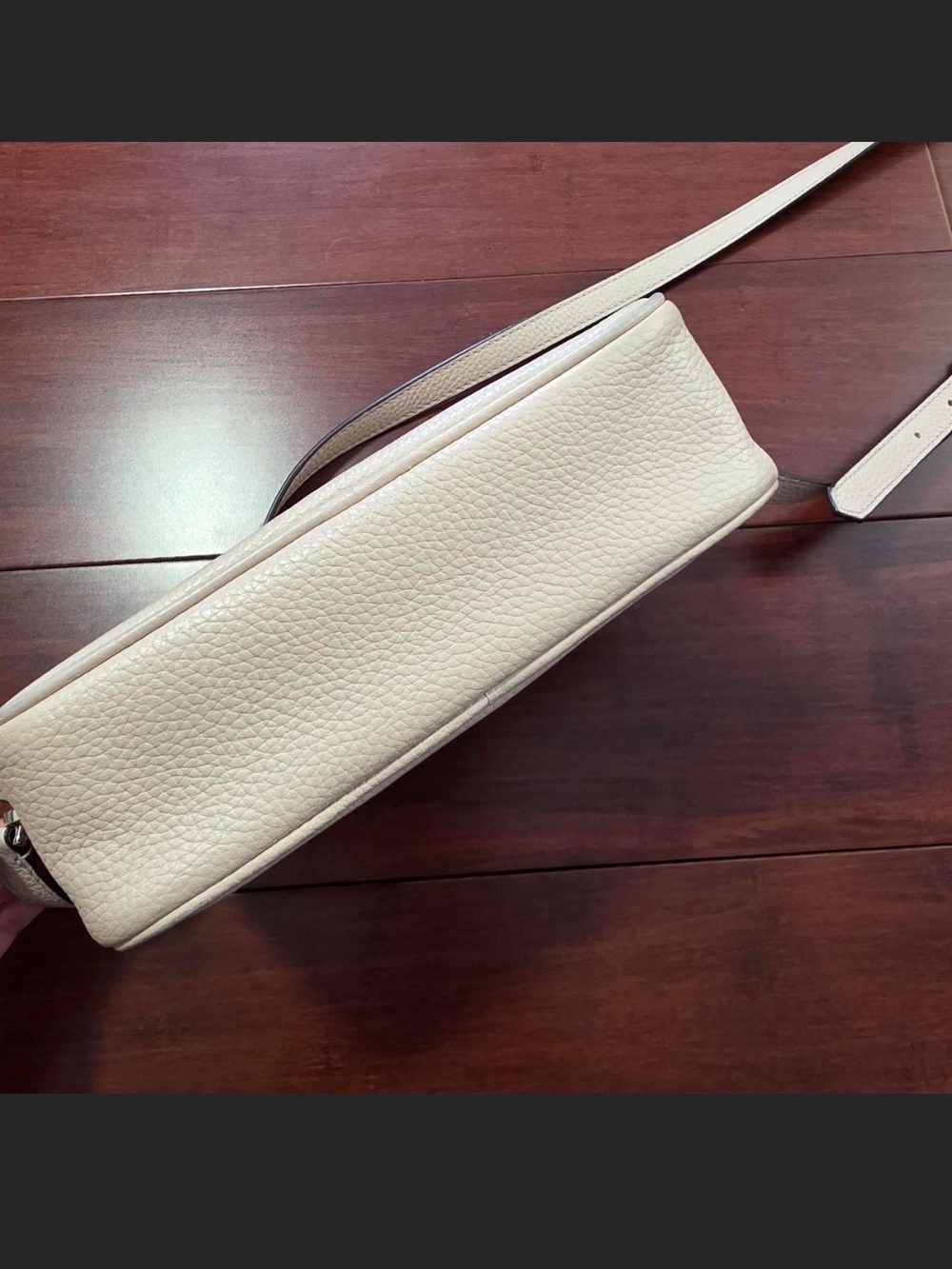Kate Spade Pebbled Leather Crossbody Bag in Light Pink - Picture 6 of 9